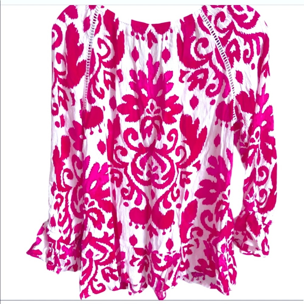 INC Printed Blouse
$20 Size: Petite Small
Boho, great condition